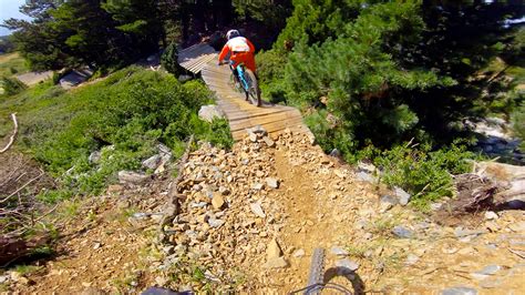 Mountain Bike Trail Tétras Chamrousse Bike Park Trail Video Info