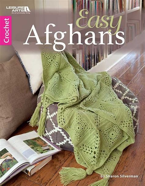Easy Afghans Easy Crochet Leisure Arts Crochet Books