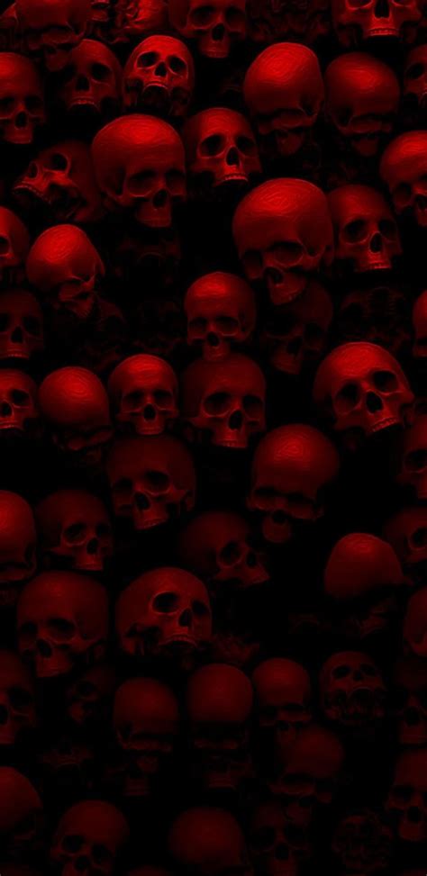 Pin By Opposite Thinker On Wallpaper Dark Red Wallpaper Black Skulls