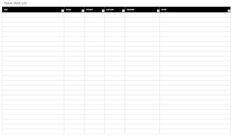 Daily Task Sheet Template Excel Doctemplates