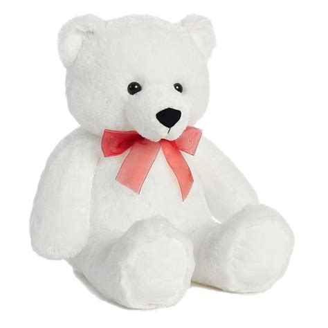 White Teddy Bear Png Transparent Image Png Mart