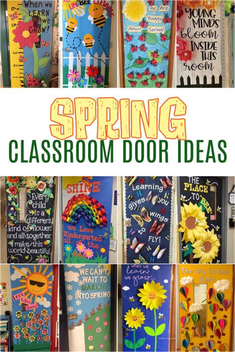 Classroom Door Ideas For Spring Todays Creative Ideas