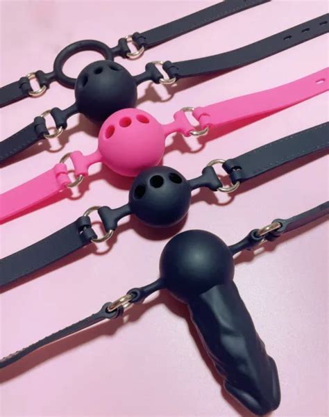 Binding Oral Balllips Open Mouth Gags Fixation Restraints Deep Throat Toys 1751 Picclick