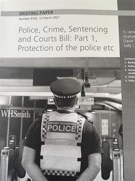 the police crime sentencing and courts bill