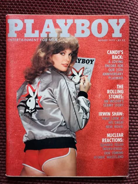 Playboy Magazine August Dorothy Stratten Centrefold Eur