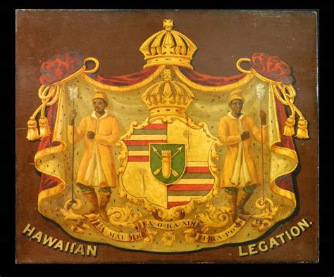 Hawaiian Legation Coat Of Arms East Coast Fine Arts Llc