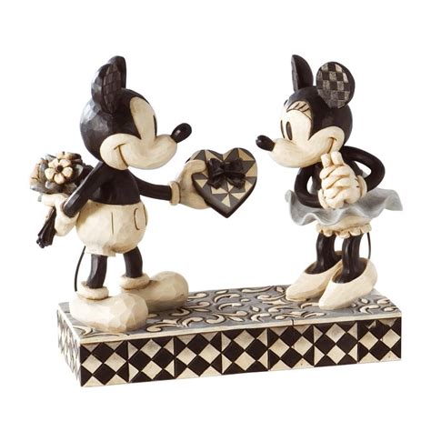 Disney Traditions By Jim Shore Mickey And Minnie Mouse Figurine Real