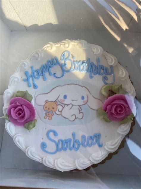 Cinnamoroll Birthday Cake Hello Kitty Birthday Cake Funny Birthday