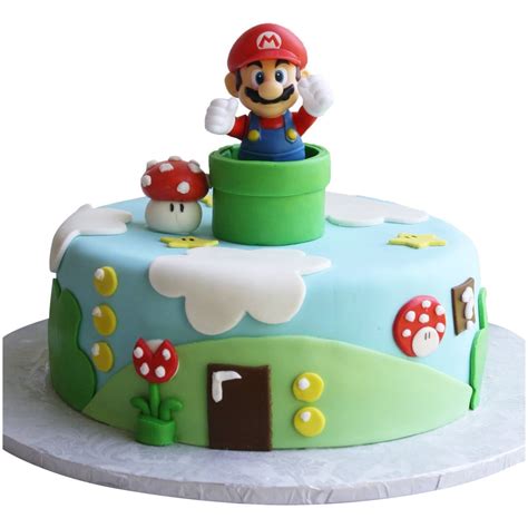 10 handmade super mario brothers theme mario luigi princess | etsy. Super Mario Cake - £89.95 - Buy Online, Free UK Delivery ...