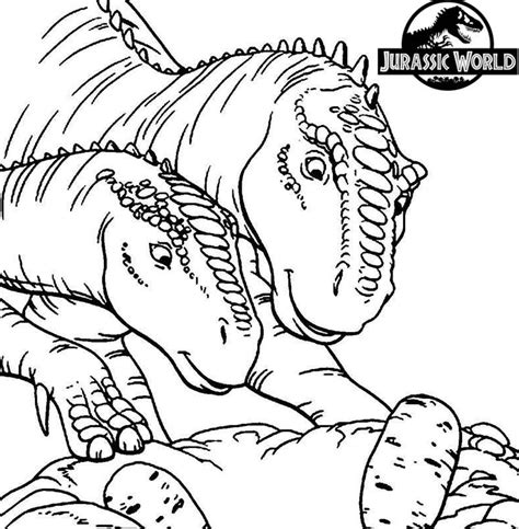 Jurassic World Coloring Pages Realistic Coloring Pages
