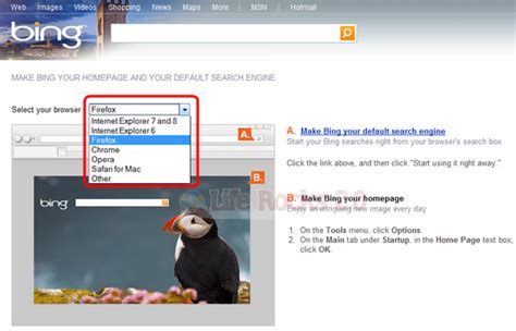 How To Make Bing Your Default Search Engine