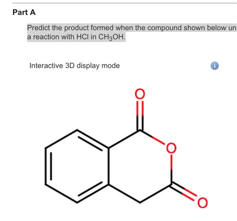 Solved Predict The Product Formed When The Compound Shown