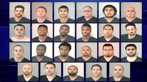 Photos Mug Shots Of Those Arrested In Sting Abc13 Houston