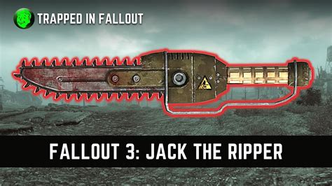 Fallout 3 Jack The Ripper Guide Youtube