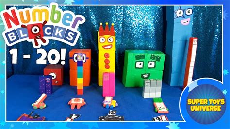 Numberblocks Collection All The Numberblocks From 1 To 20 Youtube
