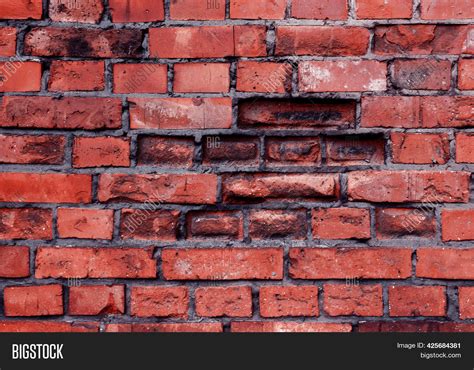 Brick Wall Red Brick Image And Photo Free Trial Bigstock