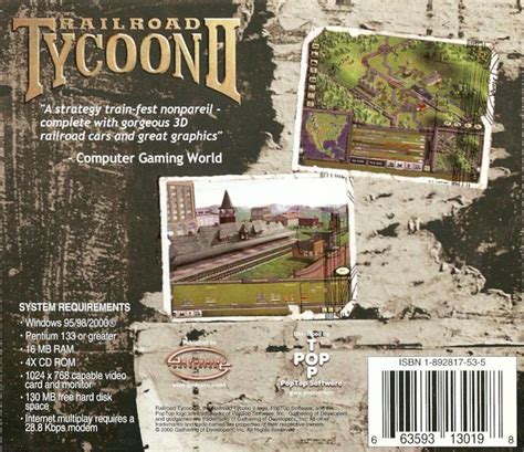 Railroad Tycoon II Cover Or Packaging Material MobyGames