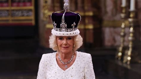 Queen Camilla Embroidered These Secret Names Onto Her Coronation Dress HELLO