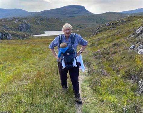 Boris johnson and his fiancé carrie symonds announced the birth of their son wilfred on april 29, 2020. Carrie Symonds, 32, shares photos of PM hiking with baby ...