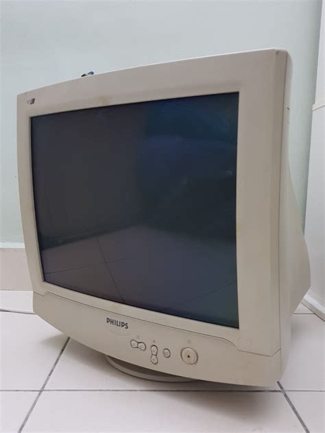 Retro Philips Inch Crt Monitor Not Working Computers Tech Parts