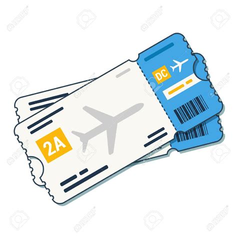 Download High Quality Ticket Clipart Boarding Pass Transparent Png