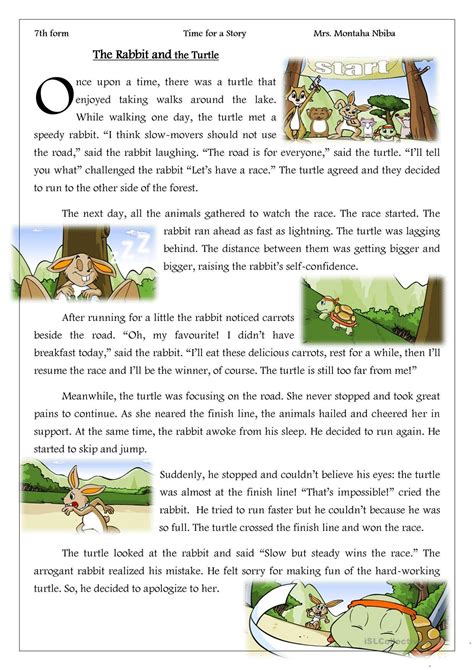 One Click Print Document English Stories For Kids English Short