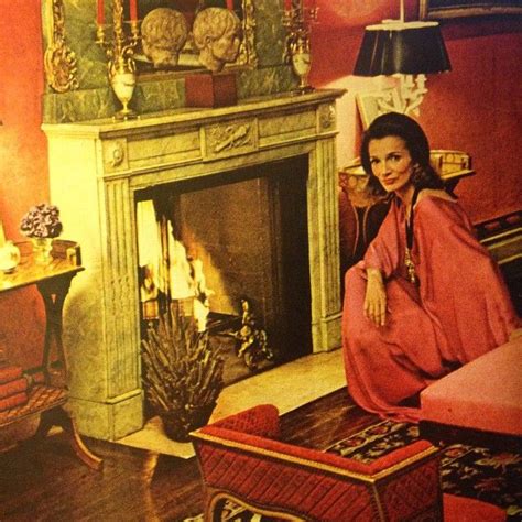 Lee Radziwill In The Drawing Room Of Her New York Duplex Apartment Richard Avedon For Vogue
