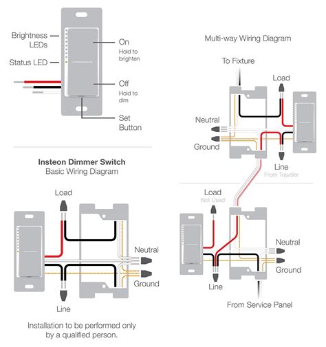 You need neutral wires to install a wemo dimmer. Insteon 4 Way Wiring Diagram - All of Wiring Diagram