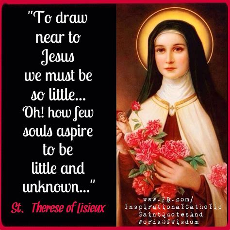 St Therese Of Lisieux Quotes On Mary Aquotesc
