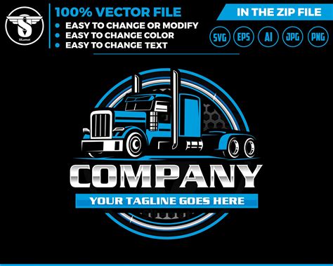 Trucking Svg Trucking Company Logo Moving Truck Semi Truck Etsy Canada