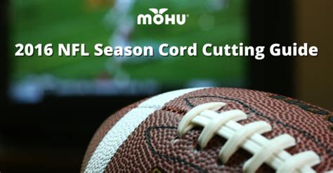 Nfl Season Cord Cutting Guide The Cordcutter The Official Mohu Blog
