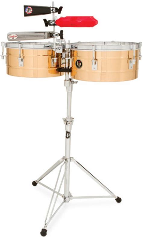 Latin Percussion Tito Puente 14 Inch And 15 Inch Timbales Set With