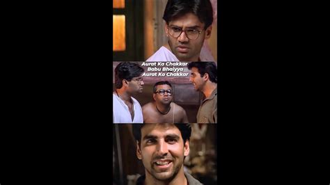 Aurat Ka Chakkar Babu Bhaiyya Aurat Ka Chakkar😂 Herapheri Akshaykumar Pareshrawal Shorts