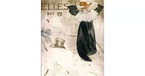 Elles Portfolio Cover Henri De Toulouse Lautrec Plakat Galeria Plakatu