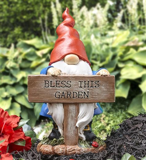 Gifts Decor Slumbering Gnome Garden Statue Patio Lawn Garden