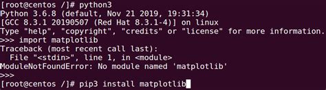 Python Matplotlib Modulenotfounderror No Module Named Matplotlib