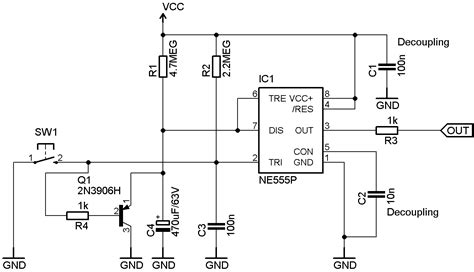 Electronics For Bharat Retriggerable 555 Timing Circuit An