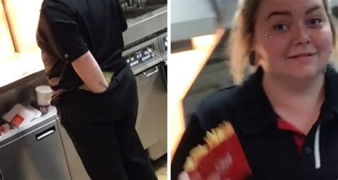 Video Shows Mcdonalds Worker Sticking A Hand Down Pants — Then