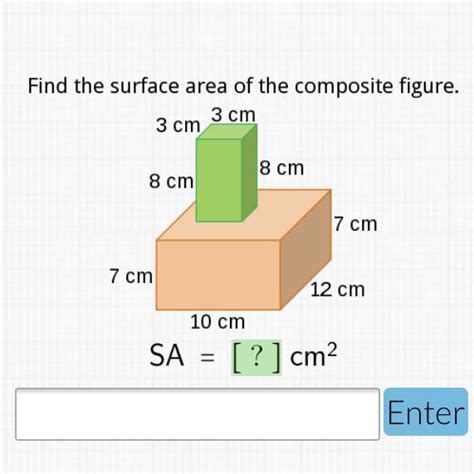 📈pls Help Find The Surface Area Of The Composite Figure