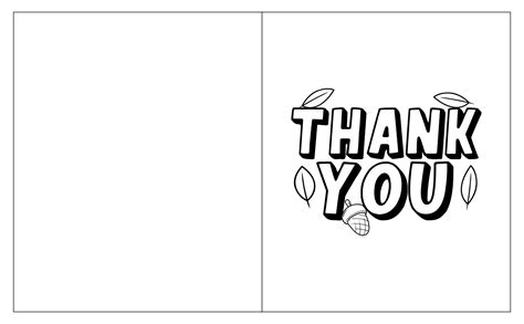 7 Best Images Of Thank You Printable Thanksgiving Color Free