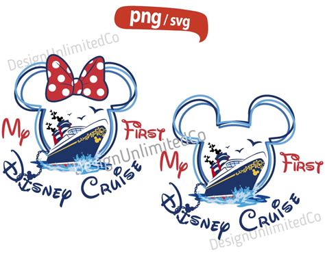 My First Disney Cruise Svg First Cruise Mickey Svg Disney Inspire Uplift