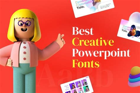 20 Best Creative Custom Fonts Powerpoint Design