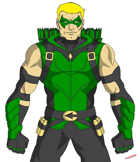 Green Arrow New 52 Fan Art By Fromneptun