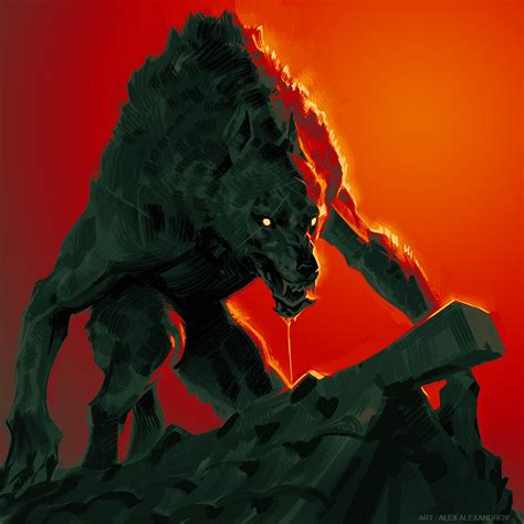 Artstation Werewolves Alex Alexandrov Werewolf Art Wolf Girl Monster Design Amazing Art