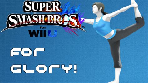 Super Smash Bros Wii U For Glory Wii Fit Trainer Youtube