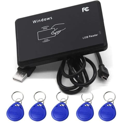 RFID Lecteur de ID Carte à Puce USB Lecteur de Carte de proximité sans