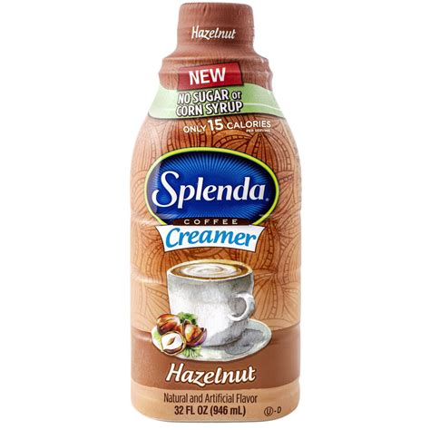 Splenda Fl Oz Sugar Free Hazelnut Coffee Creamer