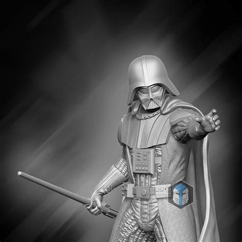 Darth Vader Figurine Merciless 3d Model 3d Printable Cgtrader