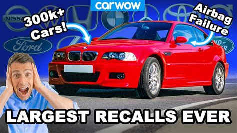 The Worst Safety Recalls For Each Major Car Brand Omg