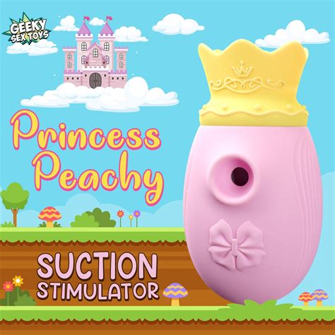 Geeky Sex Toys On Twitter 👑🍑 New Product Drop 🍑👑 Introducing The Princess Peachy Suction